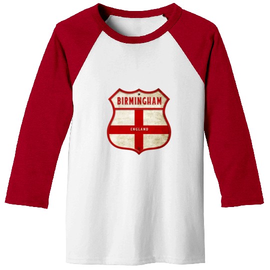 Birmingham England coat of arms Baseball Tees