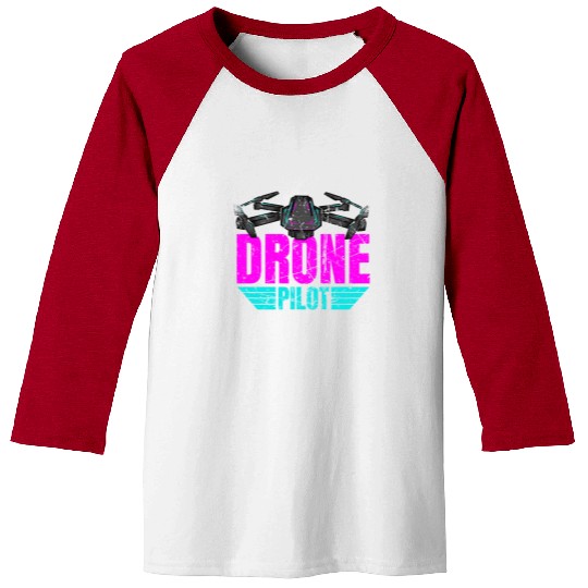 Drone Drone Pilot Drone Operator Quadrocopter Baseball Tees