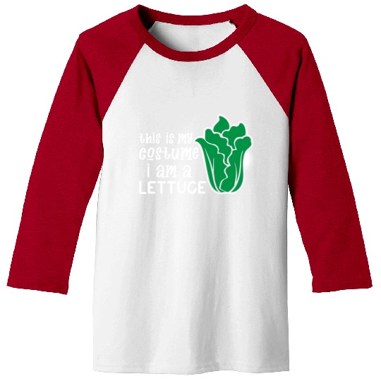 I Am A Lettuce Funny Baseball Tees