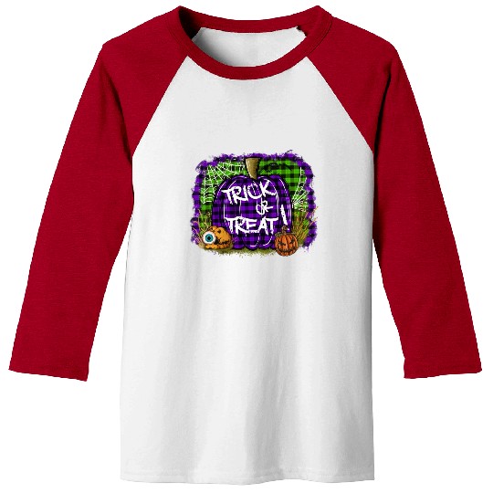 Trick Or Treat Baseball Tees
