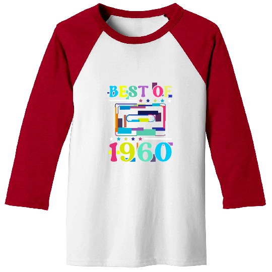 Best Of 1960 | Birthday Baseball Tees | Birthday Retro