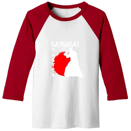 Japan Katana Martial Arts Honor Baseball Tees