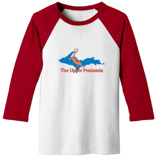 Upper Peninsula Newt Baseball Tees