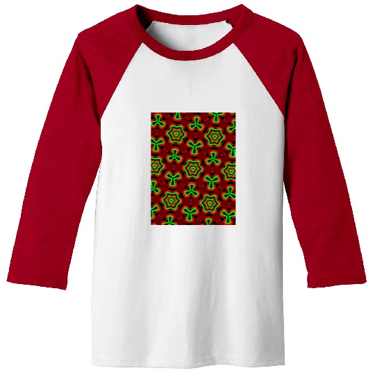 enchanting abstract seamless pattern Baseball Tees