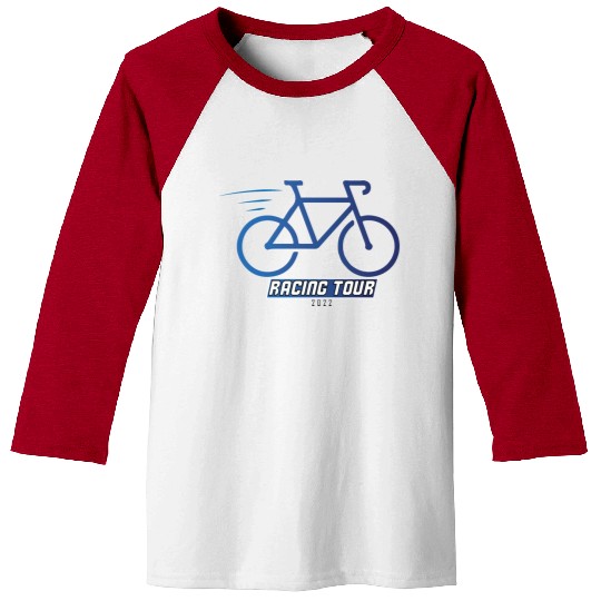 Bicycle Racing Tour 2022 Baseball Tees
