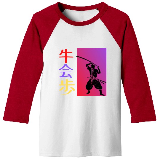 Samurai Warrior Baseball Tees