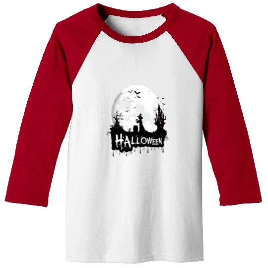 Halloween trick or treat Baseball Tees