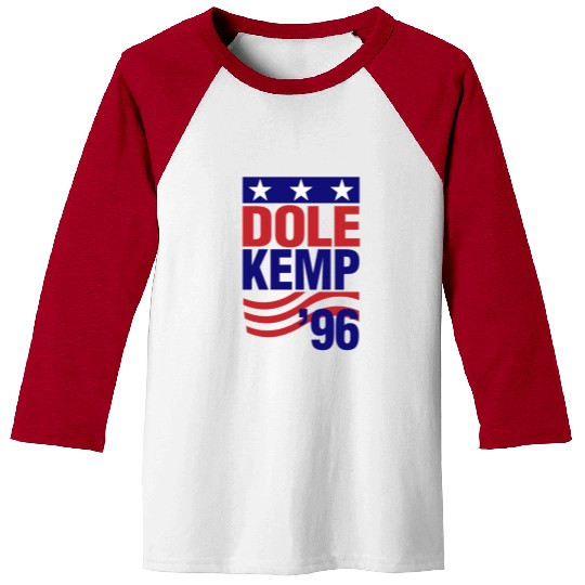 Dole Kemp Vintage Presidential Election Bob Dole Baseball Tees