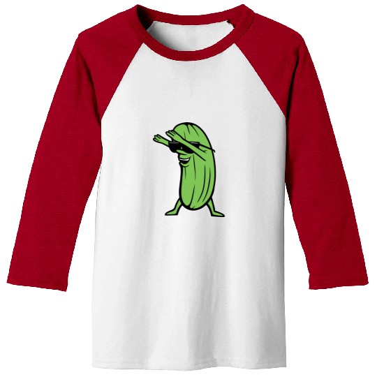 Dabbing Pickle Baseball Tees