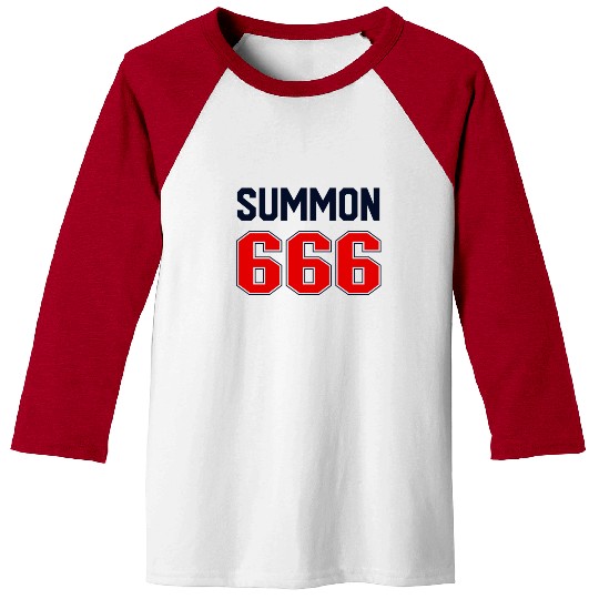 Summon 666 Jersey Satanist Devil Worshipper 666 Baseball Tees