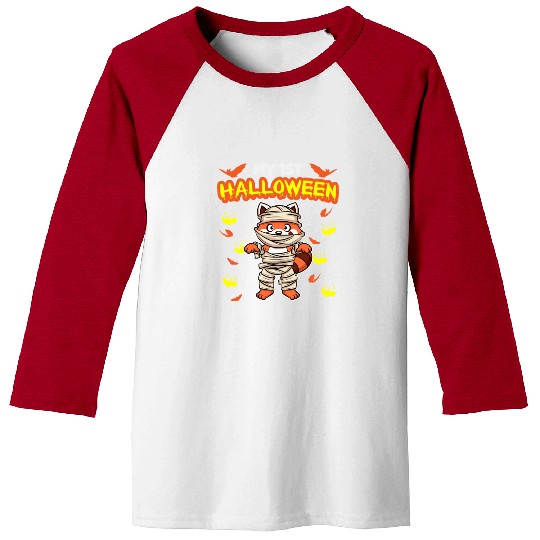 My First Halloween Scary Hallow's Eve Birthday Baseball Tees