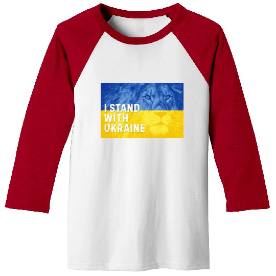 Ukraine Independence Day. I Stand with Ukraine Baseball Tees
