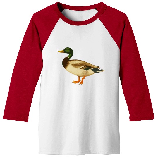 Mallard Duck Cute Duck Wild Duck Lover Baseball Tees