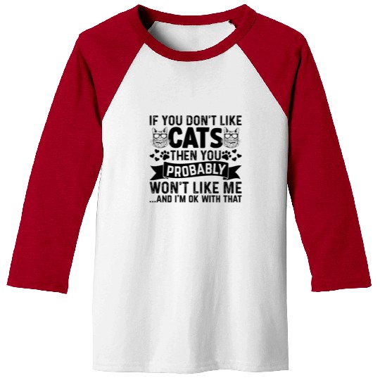 Cat Lover Cat Owner Baby Cats I Cute Cat Lover Baseball Tees