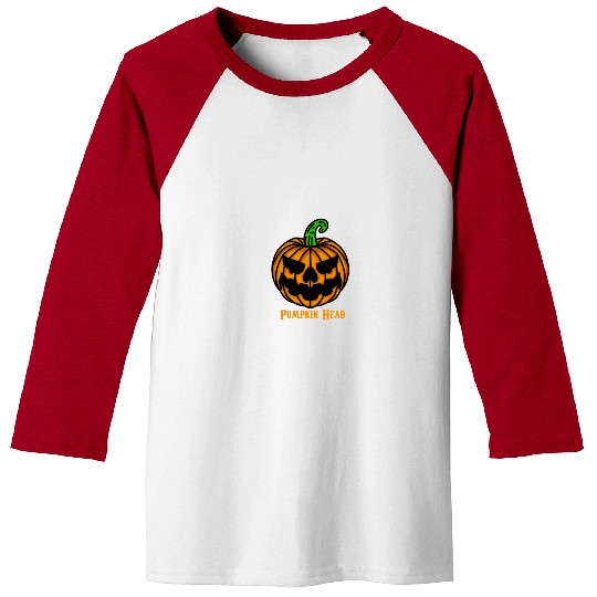 pumpkin head Baseball Tees
