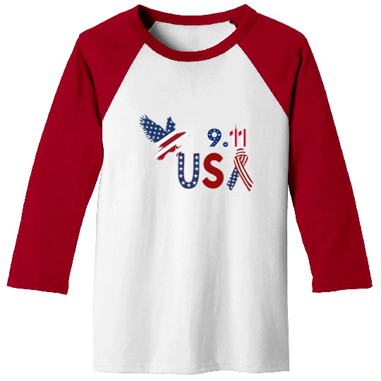 Patriot Day 9.11 Baseball Tees