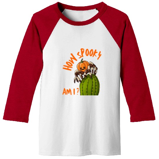 Halloween Scary Pumpkin Spider Costume Baseball Tees