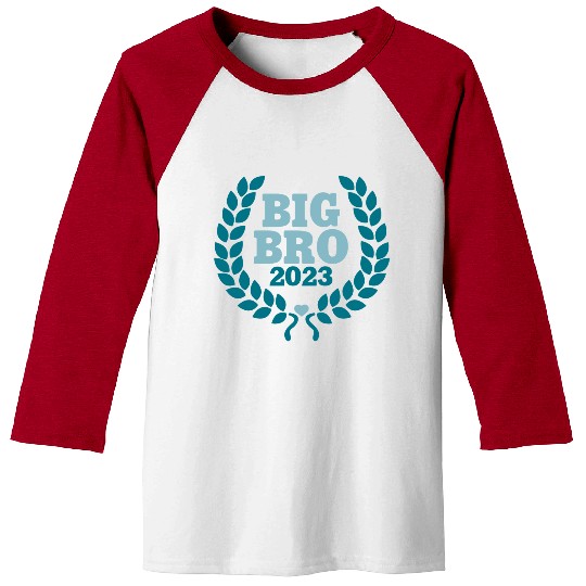 Big Bro 2023 - Big Brother Baby Birth Boy Gift Baseball Tees