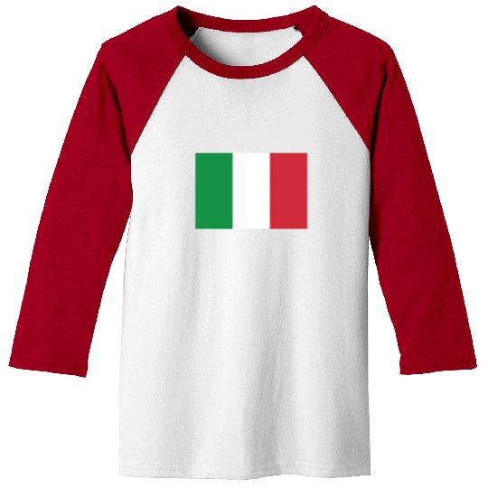 Official Italy Flag Italian Italia Country Pride Baseball Tees