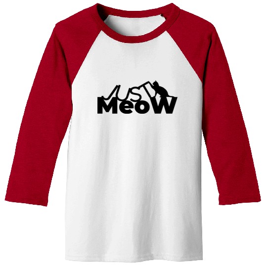 Just Meow Baseball Tees