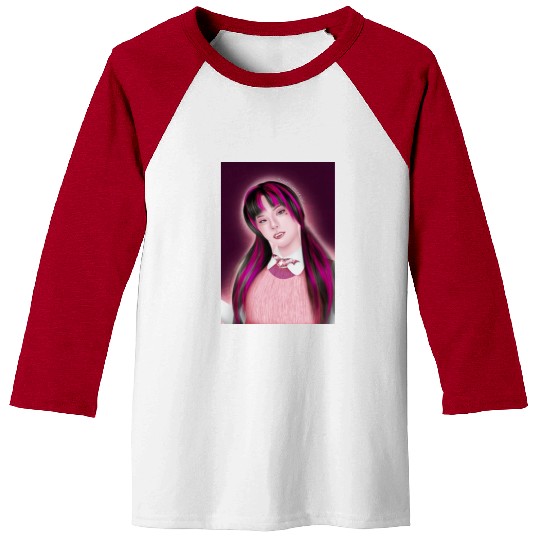 Yeji Itzy Draculaura Monster High Baseball Tees