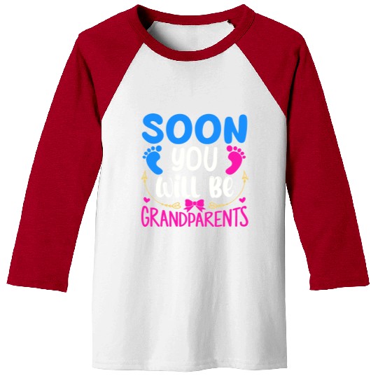 We Will Become Grandparents, Be Grandparents Baseball Tees