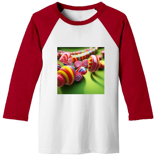 A glimpse into candy land version 1 Baseball Tees