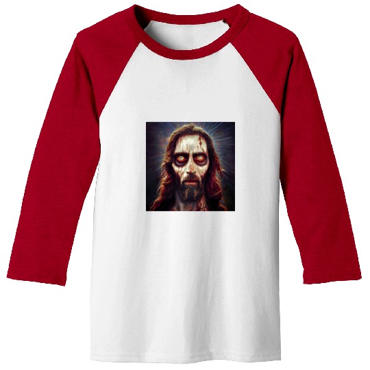 Zombie Jesus Baseball Tees