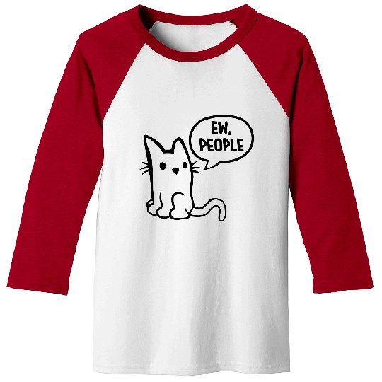pet cats ew people Baseball Tees