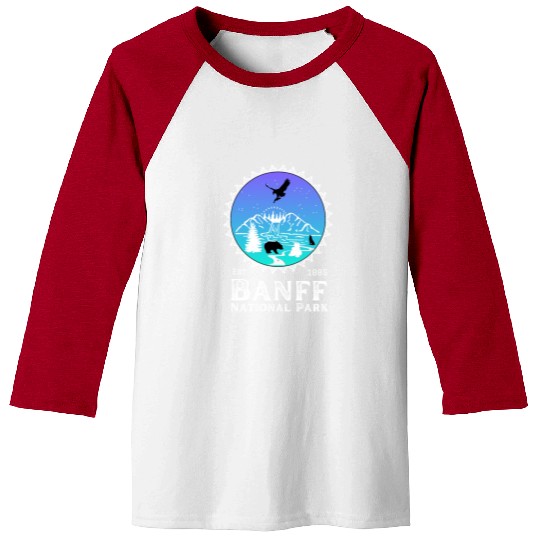Banff National Park Baseball Tees