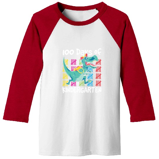 100 Days Of Kindergarten Sweet Cute Sayings Team Baseball Tees