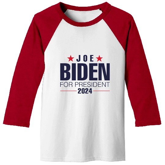 Joe Biden For President 2024 Baseball Tees