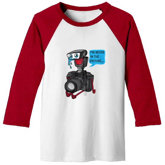 Sad Photo Camera Crying Photographer Joke Gift Pho Baseball Tees