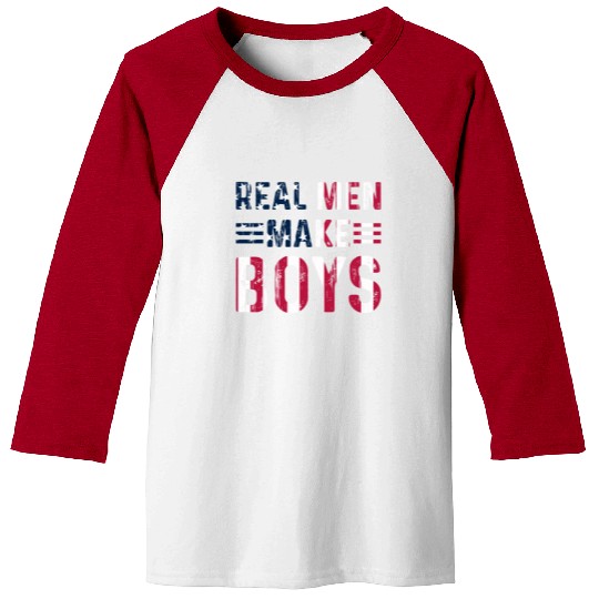 Boy Daddy - Real Men Make Boys Daddy To Be Baseball Tees