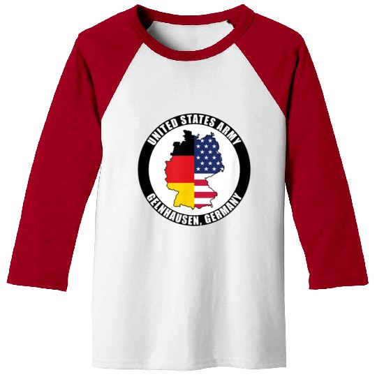 Germany United States Army Military Veteran Baseball Tees