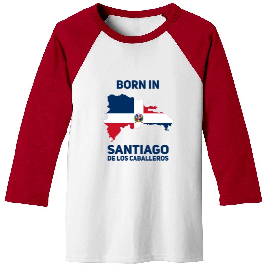 Santiago de los Caballeros Dominican Republic Baseball Tees