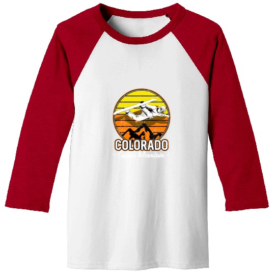 Copper Mountain Colorado Snowboarding Baseball Tees