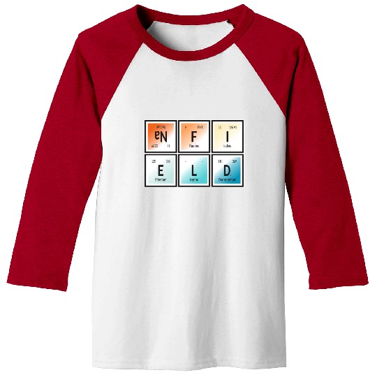 Anfield | Periodic Table of Elements Baseball Tees