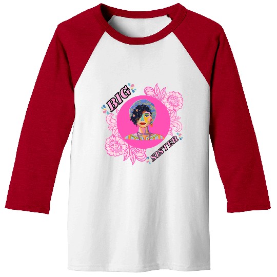 I'm Going To Be A Big Sister, design by roka0000 Baseball Tees