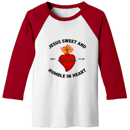 Sacred Heart of Jesus Baseball Tees