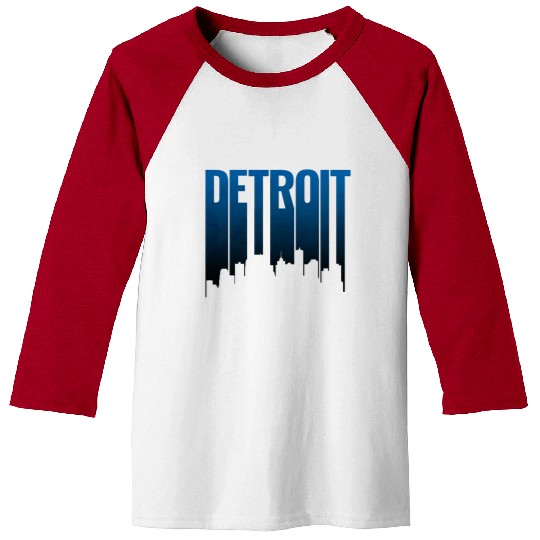Detroit Michigan Baseball Tees