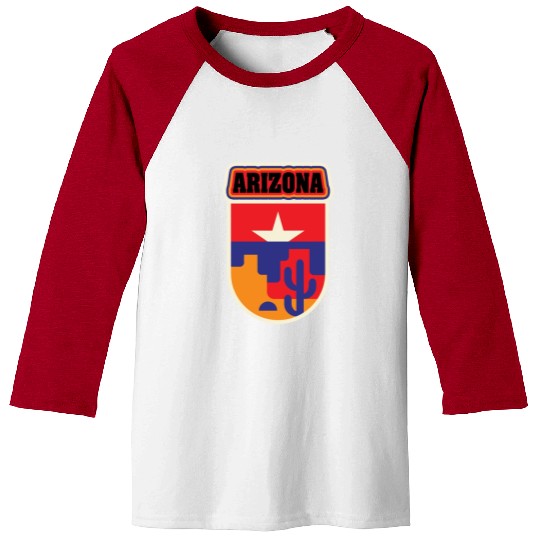 US States Arizonna Baseball Tees