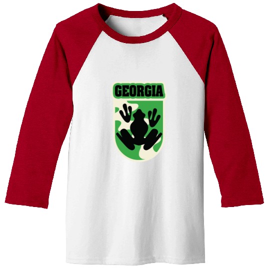 US States GEORGIA Baseball Tees