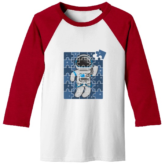 Autism Spaceman Astro Cosmo Space Lover Autism Awa Baseball Tees