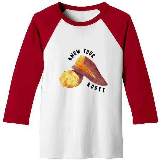 Sweet Potato - The Roots Series Baseball Tees
