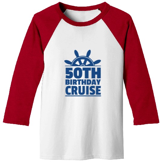 50th birthday cruise Baseball Tees