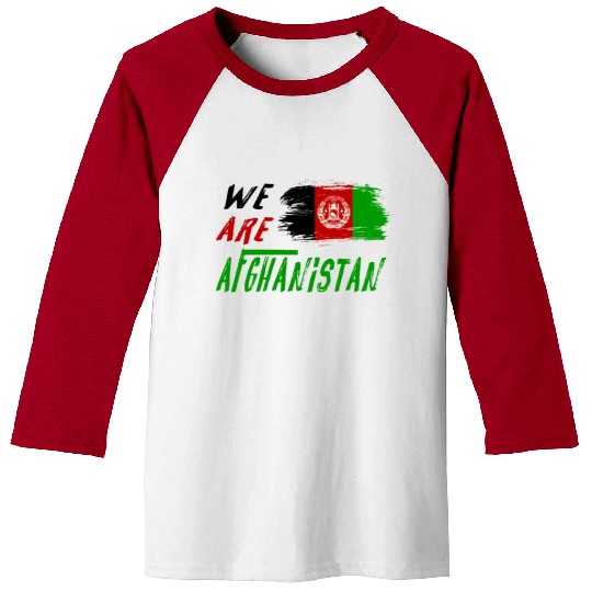 We are Afghanistan Baseball Tees