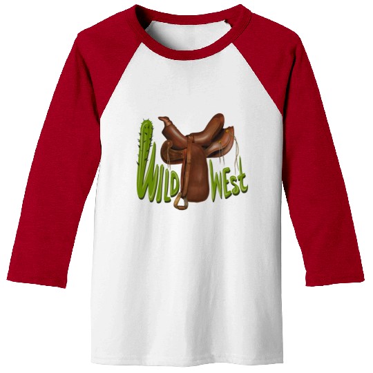 Wild west Baseball Tees