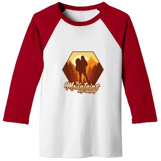 The mountains are calling Baseball Tees