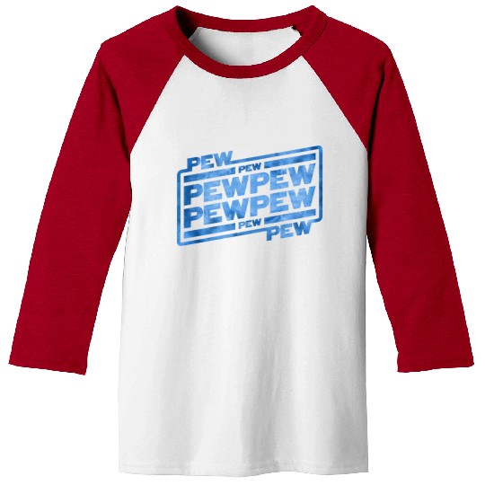Pew Pew Pew Baseball Tees